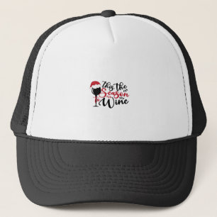 Casquette Marchandises Abstraites de Lignes de Noël