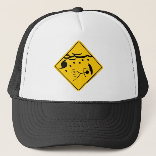Casquette Marchandises et habillement d'avertissement de (Devant)