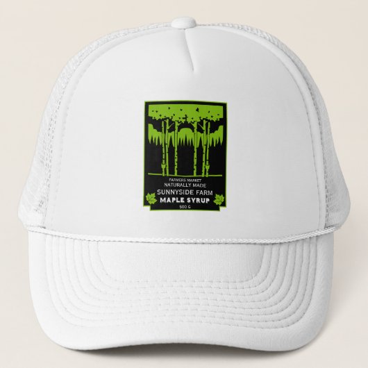 Casquette Marché des producteurs de sirop d'érable (Devant)
