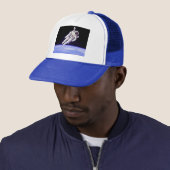 Casquette Marche historique de l'espace sans teinture (En situation)