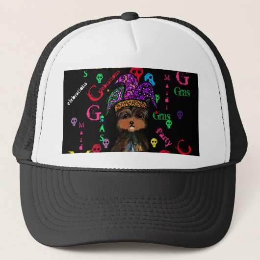 CASQUETTE MARDI GRAS (Devant)