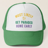 Casquette Mardi Gras : Parade Me Home (Devant)
