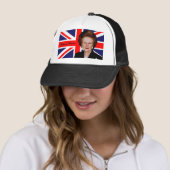 Casquette Margaret Thatcher - drapeau britannique (En situation)