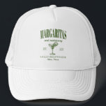 Casquette Margaritas et Mariage Demoiselle d'Honneur Personn<br><div class="desc">Ajoutez une touche unique à votre enterrement de vie de jeune fille avec le Chapeau de camionneur personnalisé Margaritas et Matrimony - un cadeau inoubliable qui combine le plaisir vibrant des margaritas avec l'élégance du mariage. Conçu parfaitement pour les demoiselles d'honneur et les cadeaux de la fête de mariage, ces...</div>