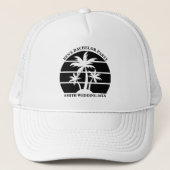 Casquette Mariage sur l'île de la fête de Bachelor personnal (Devant)