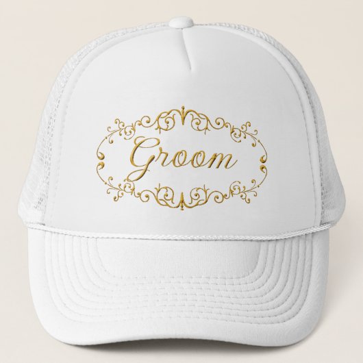 Casquette Marié élégant (Devant)