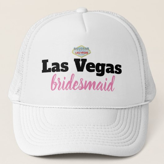 Casquette Mariée de Las Vegas (Devant)