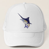 Casquette Marlin bleu (Devant)