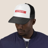 Casquette Marque Authentique (En situation)