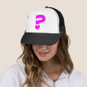 Casquette Marque de question (En situation)