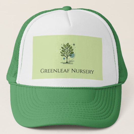 Casquette Marque personnalisée de pépinière Greenleaf (Devant)