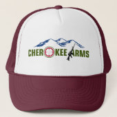 Casquette marron de bras cherokee (Devant)
