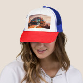 Casquette Mars Habitat Alpha - Architecture de l'IA Sci-Fi (En situation)