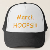 Casquette Mars HOOPS Basketball Humour amusant (Devant)
