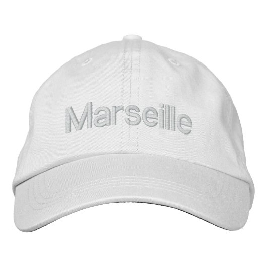 Casquette Marseille (Devant)