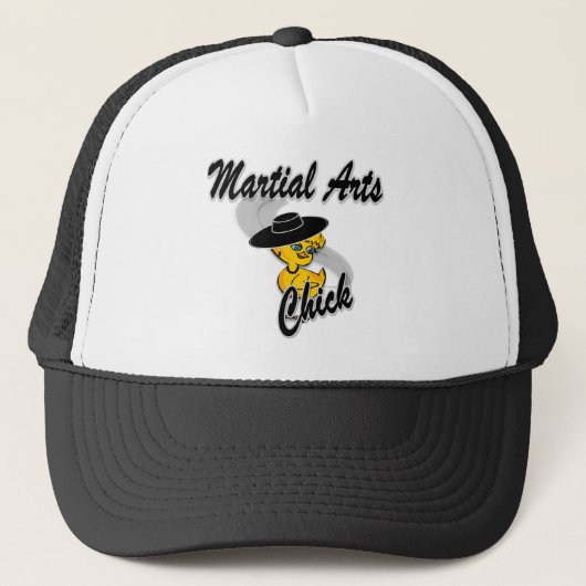 Casquette Martial Arts Chick #4 (Devant)