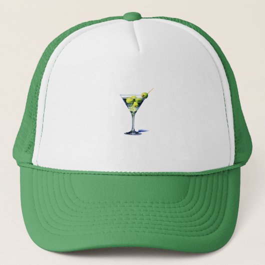 Casquette Martini Aux Oliviers (Devant)
