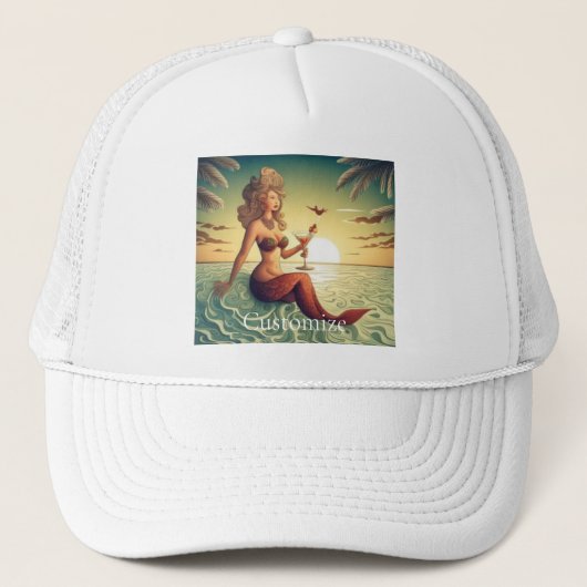 Casquette Martini Classy Mermaid Thunder_Cove (Devant)