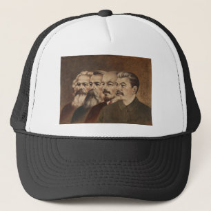 Casquette Marx, Engels, Lénine et Staline