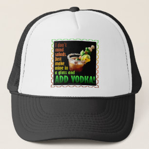 CASQUETTE MARY SANGLANTE, CHARGÉE AVEC DES BOISSONS