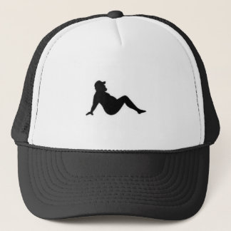 Casquette masculin de camionneur d'aileron de boue