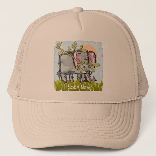 Casquette Masquage des éléphants (Devant)