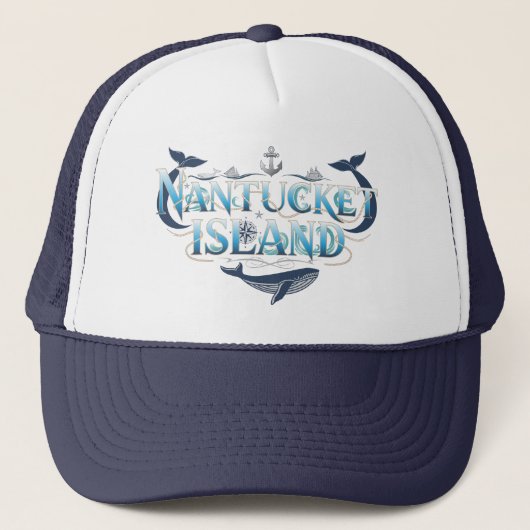 Casquette Massachusetts de Nantucket Island (Devant)