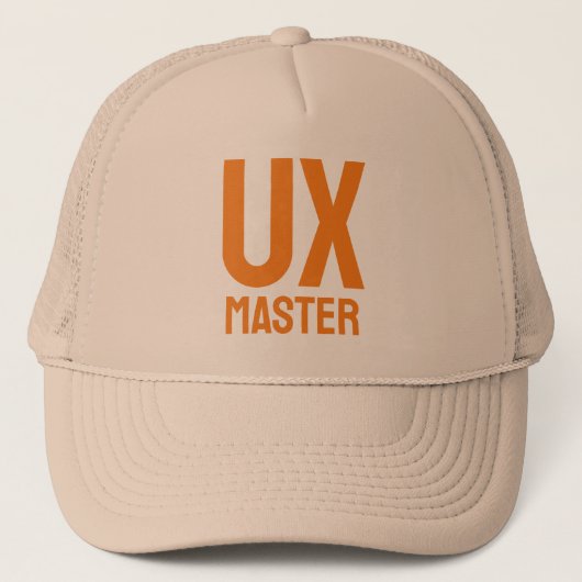 Casquette Master UX (Devant)