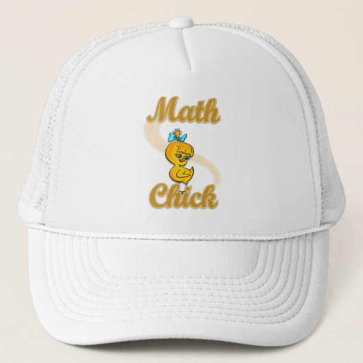 Casquette Math Chick (Devant)