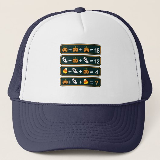 Casquette Math Enseignant équation Mathématiques Mathématiqu (Devant)