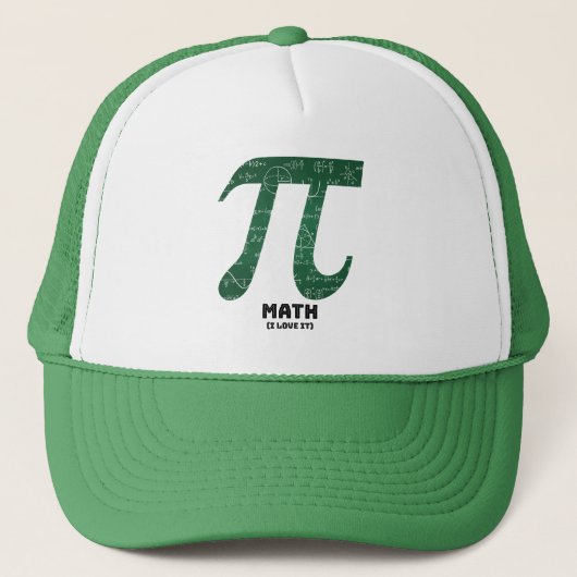Casquette Math I Love It - Citations scientifiques (Devant)