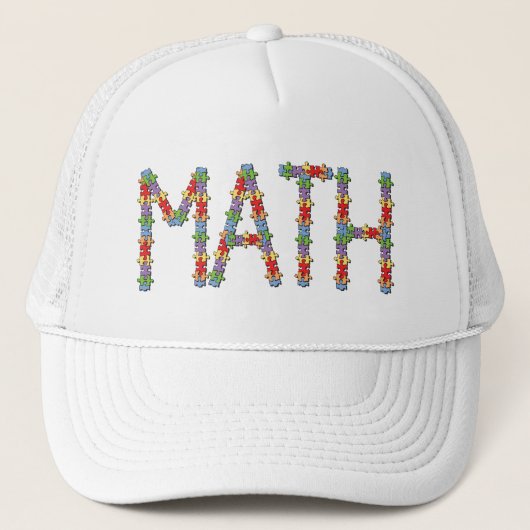 Casquette Math Jigsaw (Devant)