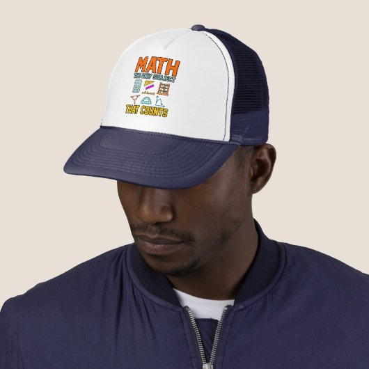 Casquette Math Sujet Counts Mathématique Math Enseignant (En situation)