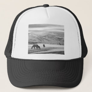 Casquette Matin BW de pays du Colorado de montagne rocheuse