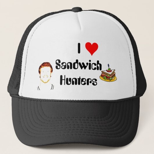 Casquette Matt Bonner le chasseur de sandwich (Devant)