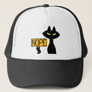 Casquette Mauvais Boogie -Le Chat- "NON" chapeaux de camionn
