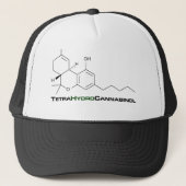 Casquette Mauvaise herbe de THC (Devant)