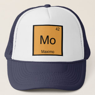 Casquette Maximo Nom Chimie Élément Tableau périodique