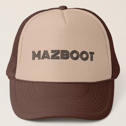 Casquette Mazboot (Devant)