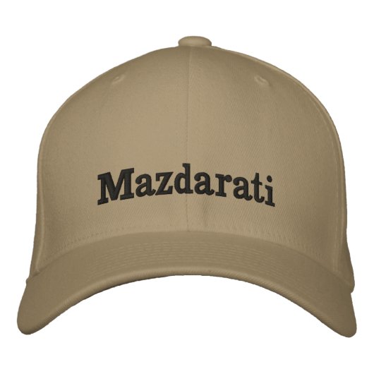 Casquette Mazdarati (Devant)