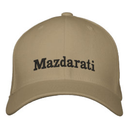 Casquette Mazdarati Geborduurde Pet
