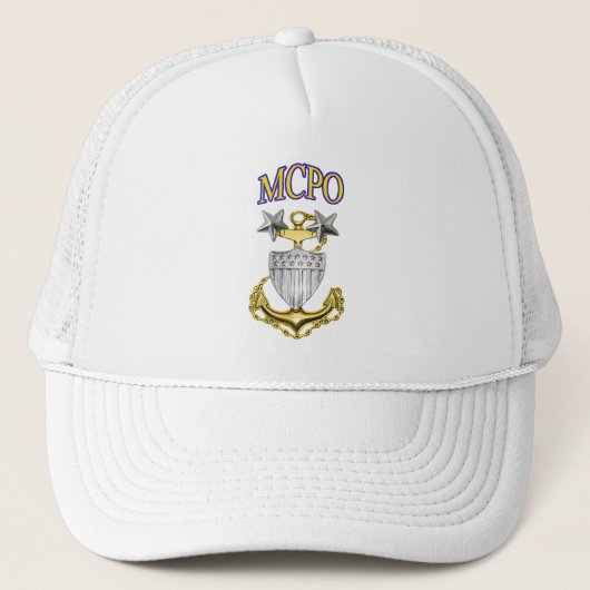 Casquette MCPO de la Garde côtière américaine (Devant)