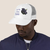 Casquette Me demander à propos de Reiki Purple Rose (En situation)