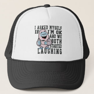 Casquette Me suis demandé si j'allais bien drôle, sarcasme