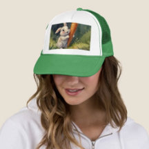 Meadow Bunny Dreams : Chapeau de camion lunaire