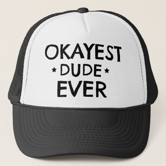 Casquette mec le plus sympa (Devant)