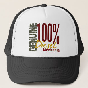 Casquette Mécanicien diesel véritable