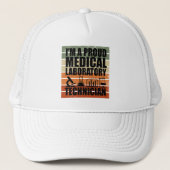 Casquette Médicale Lab Tech Rétro vintage (Devant)
