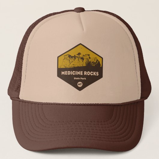 Casquette Medicine Rocks State Park Montana (Devant)