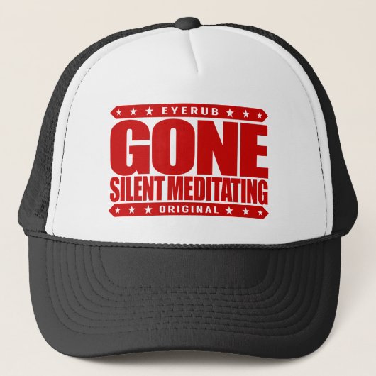 Casquette MÉDITER SILENCIEUX ALLÉ - retraites de méditation (Devant)